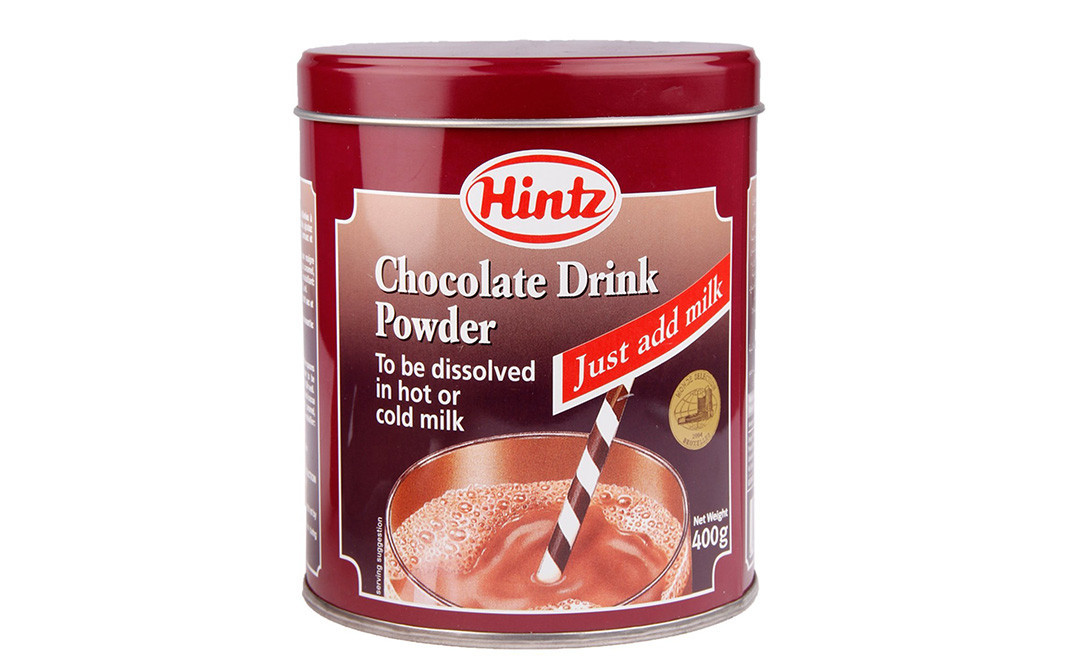 Hintz Chocolate Drink Powder    Tin  400 grams